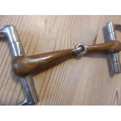 Kobber bid m/D-ringe, str 12,5