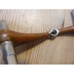 Kobber bid m/D-ringe, str 12,5