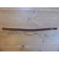 Pandeb�nd m/krystaller, brun, str Full