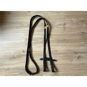 V�vet rib t�jler, brun, str. Full