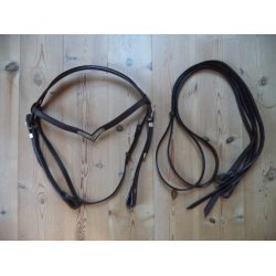 Western trense m/splittjler, str Full