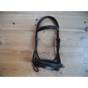 Trense, sort, str Pony