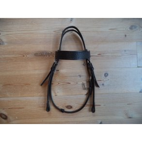 Western trense, sort, str Full