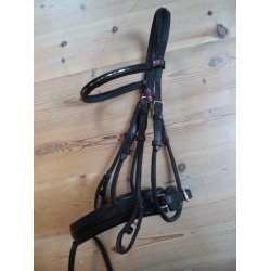 Semi rundsyet trense, sort, str Full