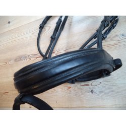 Semi rundsyet trense, sort, str Full