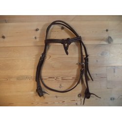 Western trense, brun, str Full