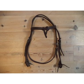 Western trense, brun, str Full