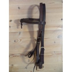 Western trense, brun, str Full