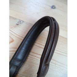 Trense m/kombi nsebnd, brun, str Cob