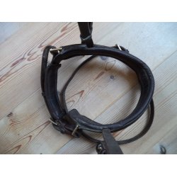 Trense m/kombi nsebnd, brun, str Cob