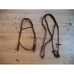 Rundsyet trense m/t�jler, brun, str Cob