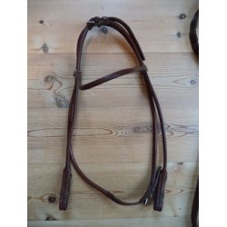 Rundsyet trense m/t�jler, brun, str Cob