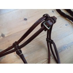 Rundsyet trense m/t�jler, brun, str Cob