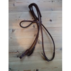 Rundsyet trense m/t�jler, brun, str Cob