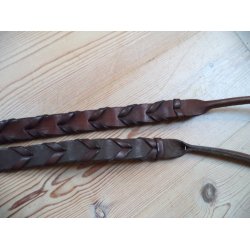 Rundsyet trense m/t�jler, brun, str Cob