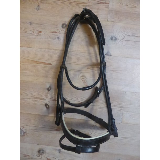 Rundsyet trense m/kombi nsebnd, str Cob