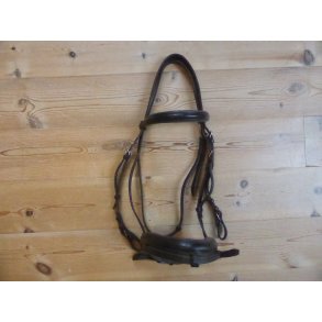 Kieffer trense, sort, str Full