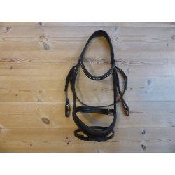 Passier trense, sort, str Full