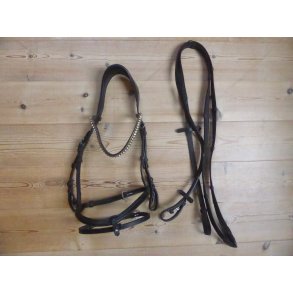 Fairfield trense m/t�jler, sort, str Full