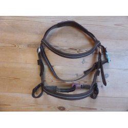 Fouganza trense, brun, str Pony-shet