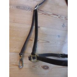 Islandsk 2-i-1 trense, brun,str Cob/isl.