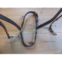 Islandsk 2-i-1 trense, brun,str Cob/isl.