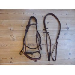 Rundsyet trense m/t�jler, brun, str Full