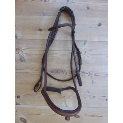 Rundsyet trense m/t�jler, brun, str Full