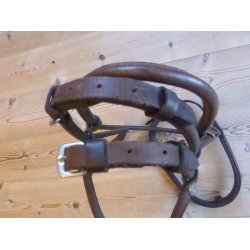 Rundsyet trense m/t�jler, brun, str Full