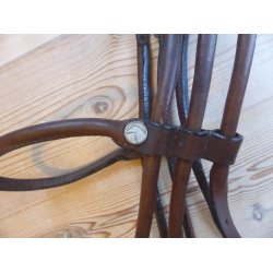 Rundsyet trense m/t�jler, brun, str Full