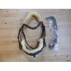 Horze Trense m/kunstlam, brun, str X-full