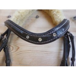 Horze Trense m/kunstlam, brun, str X-full