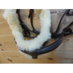 Horze Trense m/kunstlam, brun, str X-full