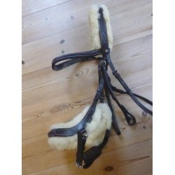 Horze Trense m/kunstlam, brun, str X-full