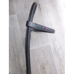 Trense m/farvede sten, str Full
