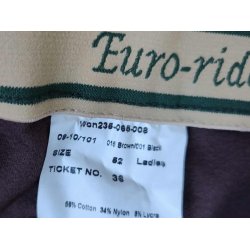Euro-Riders jodhpur bukser, str 52, NYE