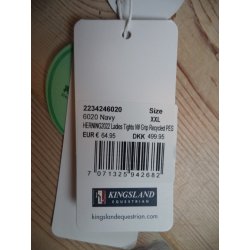 Kingsland Earth ridetights m/grip, str XXL, NY