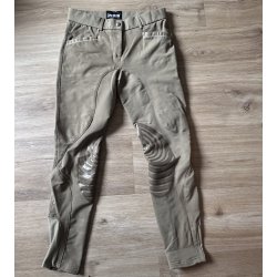 Jacson ridebukser, beige, str. 34